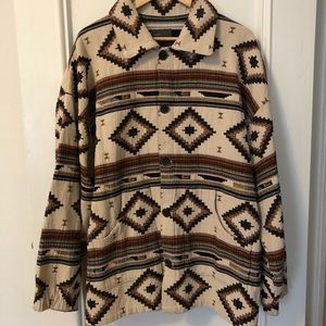 Zara Oversized Tribal Jacket